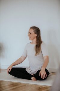 Foto Linda yogalärare